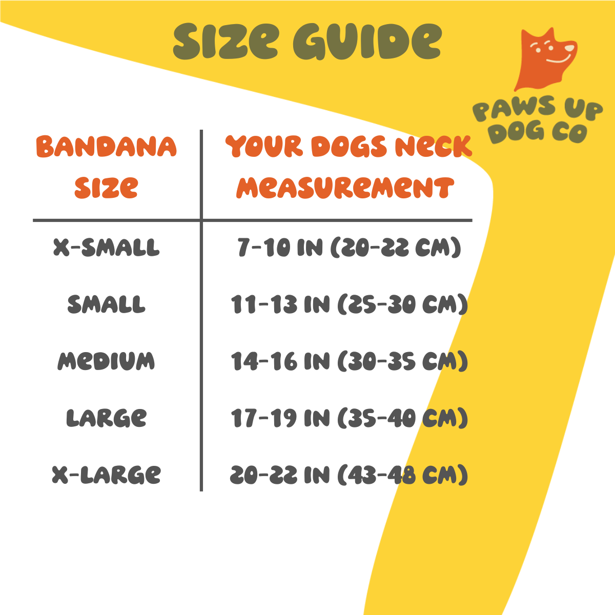 Orange You Cute? Dog Bandana