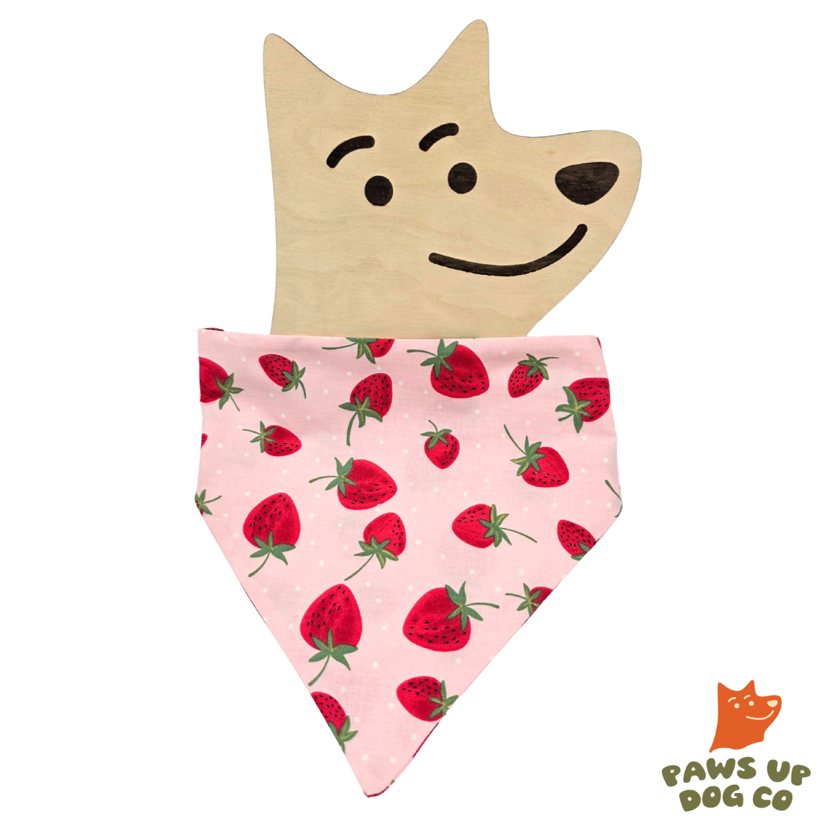 Strawberry Sweet Dog Bandana