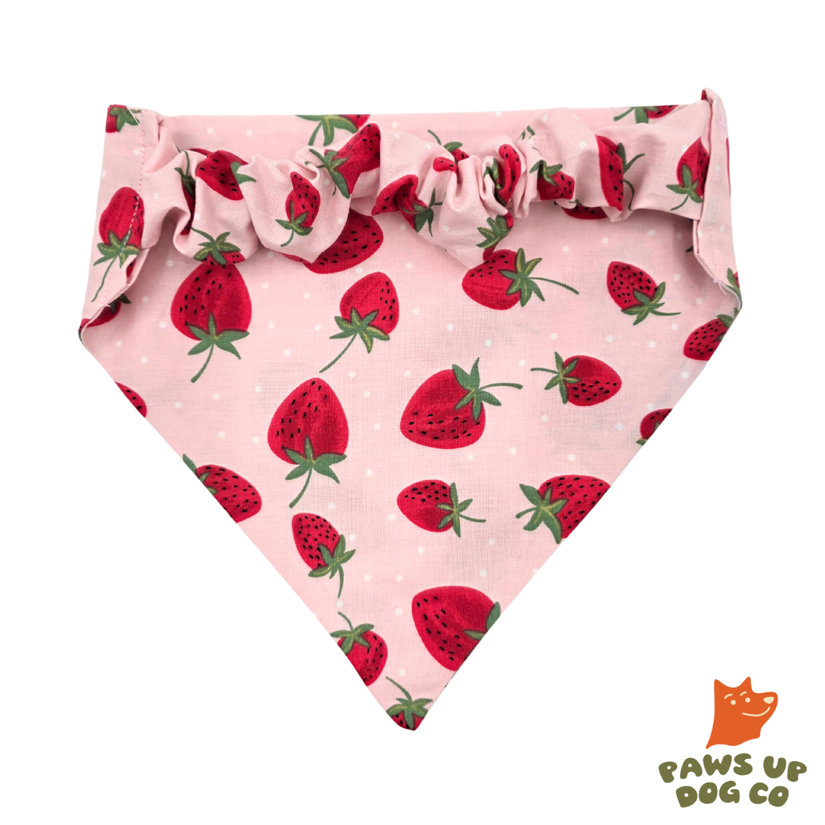 Strawberry Sweet Dog Bandana