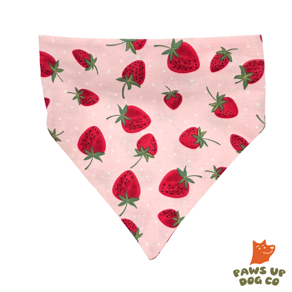 Strawberry Sweet Dog Bandana