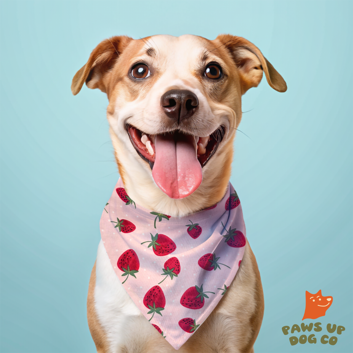 Strawberry Sweet Dog Bandana